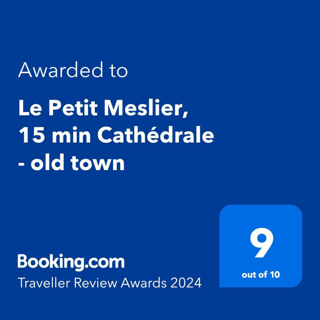 Le Petit Meslier, 15 Min Cathedrale - Old Town Daire Reims Dış mekan fotoğraf